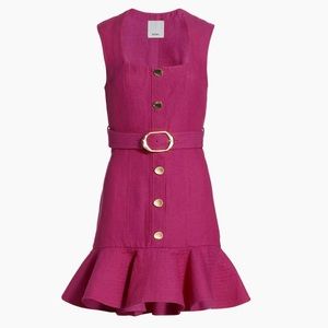 Acler Finsbury Ruffle-Hem Dress size 8 NWT *I SHIP SAME DAY!*